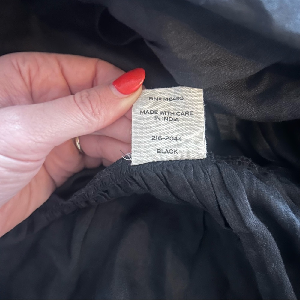 Doen Yvonne mini one should dress, black, XS, nwot new without tags - Picture 7 of 7